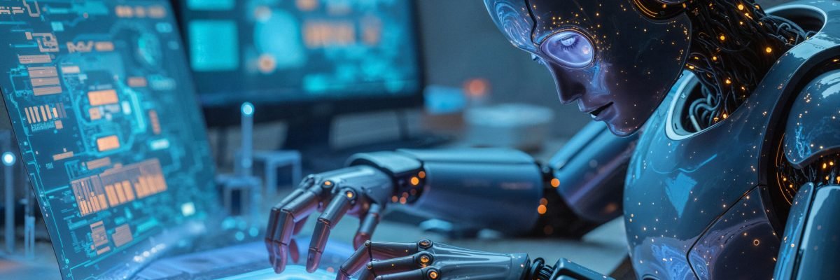 futuristic-robot-interacting-with-digital-interface-1 futuristic-robot-interacting-with-digital-interface-1